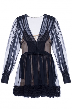 Sheer dress with ruffles, zdjęcie 1 Sheer dress with ruffles od Stella McCartney
